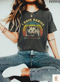 I Have Rabies Raccoon Shirt Funny Sarcastic Women39s Tee Unhinged Meme Shirt Weird Dark Humor Graphic Tee Graphic Tee – Aesthetic Look · Great Gift For Fans