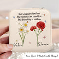 Birth Month Flower Jewelry Case Personalized Birth Flower Travel Box Custom Jewelry Case Birthday Gift Bridesmaid Gift Wedding Gifts Graphic Tee – Warm & Stylish · Perfect For Daily Wear