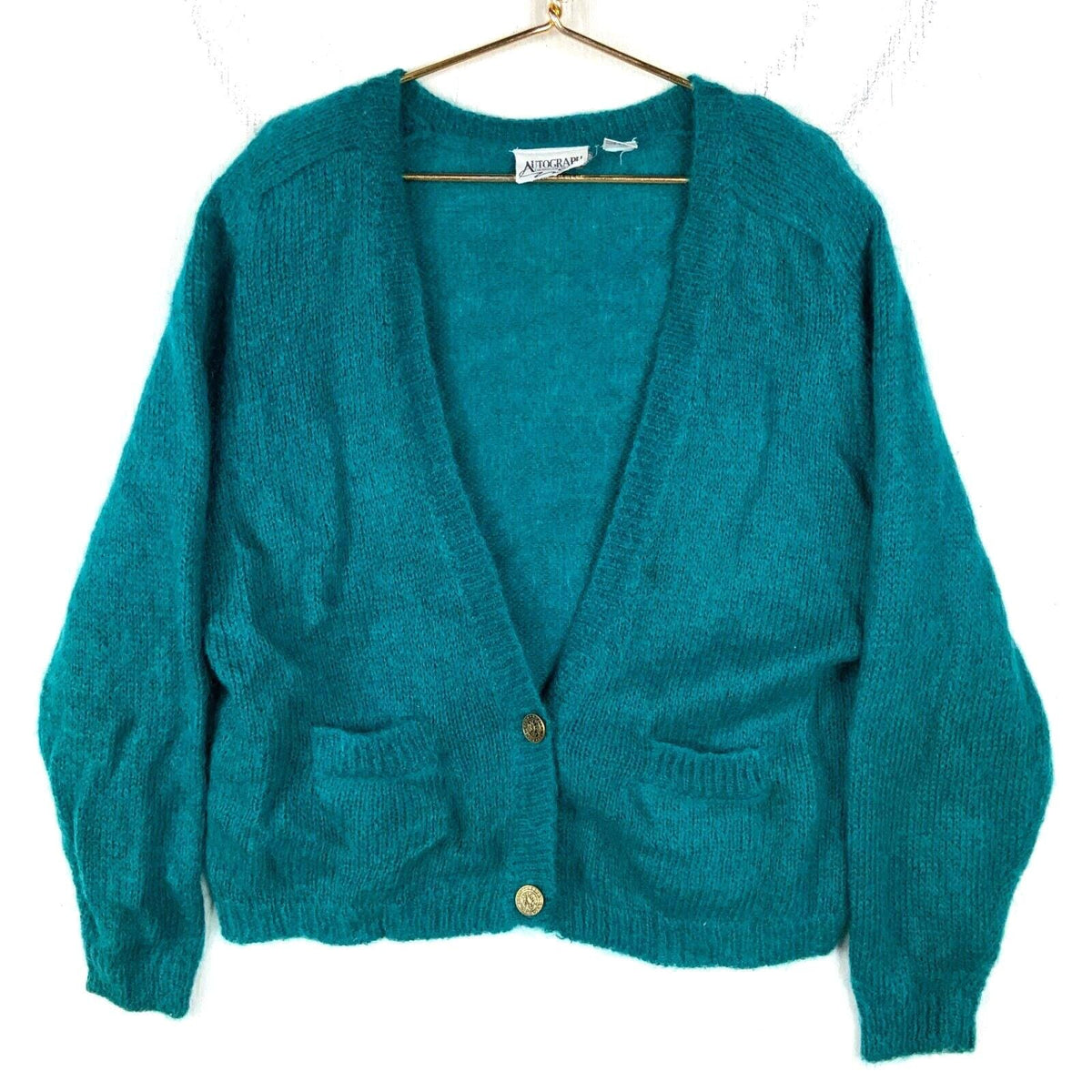 Vintage Mohair Knit Sweater Women39s Size Large Green Cardigan Graphic Tee – Warm & Stylish · Must-Have Style