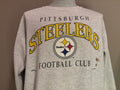 Vintage 90s Pittsburg Steelers Football Club NFL Crewneck Sweatshirt L Sweatshirt – Feel-Good Design · Must-Have Style