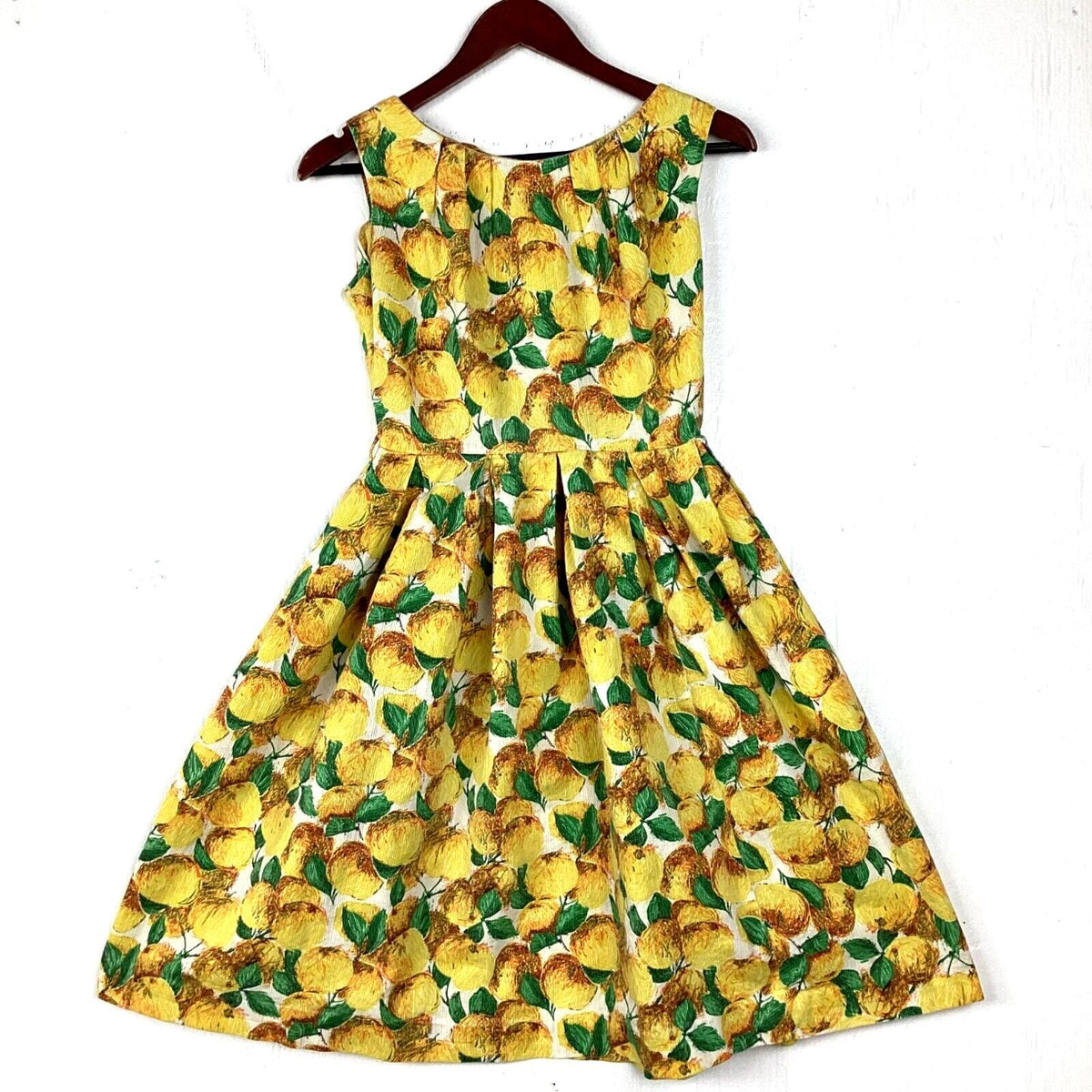 Vintage 1960s Womens Fruit Theme Dress Size 38 Lemons Flare Cocktail Handmade Graphic Tee – Premium Graphic · High-Quality Print