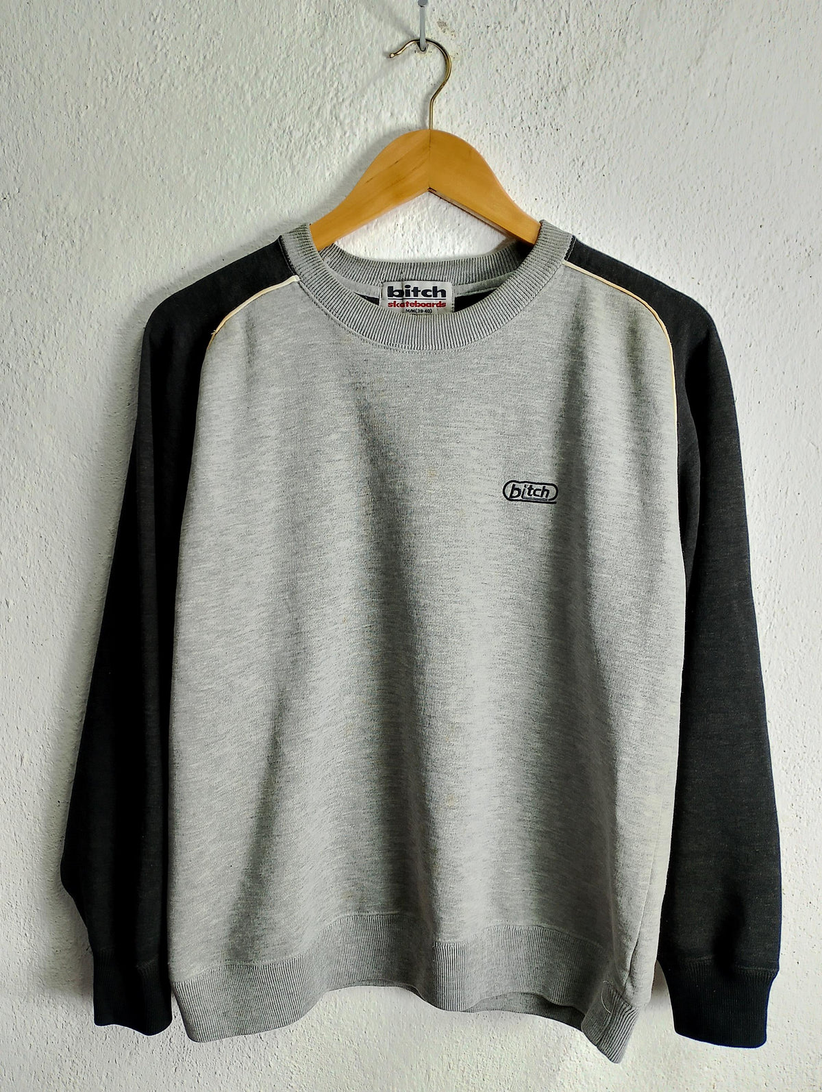 Vintage bitch skateboarding crewneck sweatshirt Medium Sweatshirt – Cozy Vibes · Top Pick For Any Outfit
