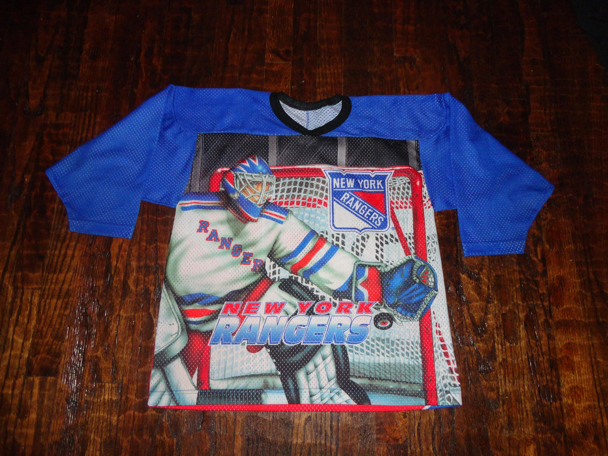 Vintage New York Rangers Sandow NHL AOP All Over Print Hockey Jersey Youth XL Fits Adult M Jersey – Premium Graphic · Trending Graphic Apparel