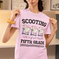 Fifth Grade Teacher Tee Shirt for Teacher Who Loves Silly Geese Funny Saying Animal Lover Fifth Grade Crew Tee with Hearts Teaching Major Graphic Tee – Aesthetic Look · Must-Have Style