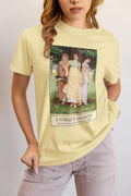 Charles Edward Perugini Art History Tee Shirt A Summer Shower 19th Century European Art Victorian History Famous Paintings of Women Graphic Tee – Cozy Vibes · Great Gift For Fans