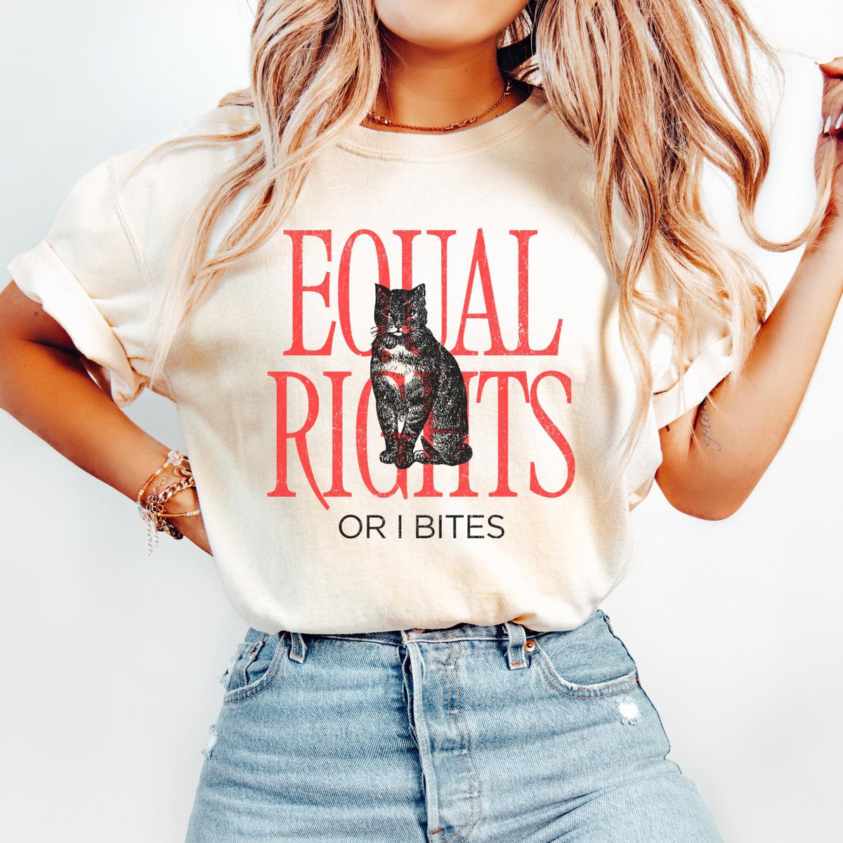 Comfort Colors Equal Rights or I Bites Anti Trump Anti Trump Shirt Anti Maga Shirt Liberal Shirt Democrat Shirt Graphic Tee – Easygoing Wear · Great Gift For Fans