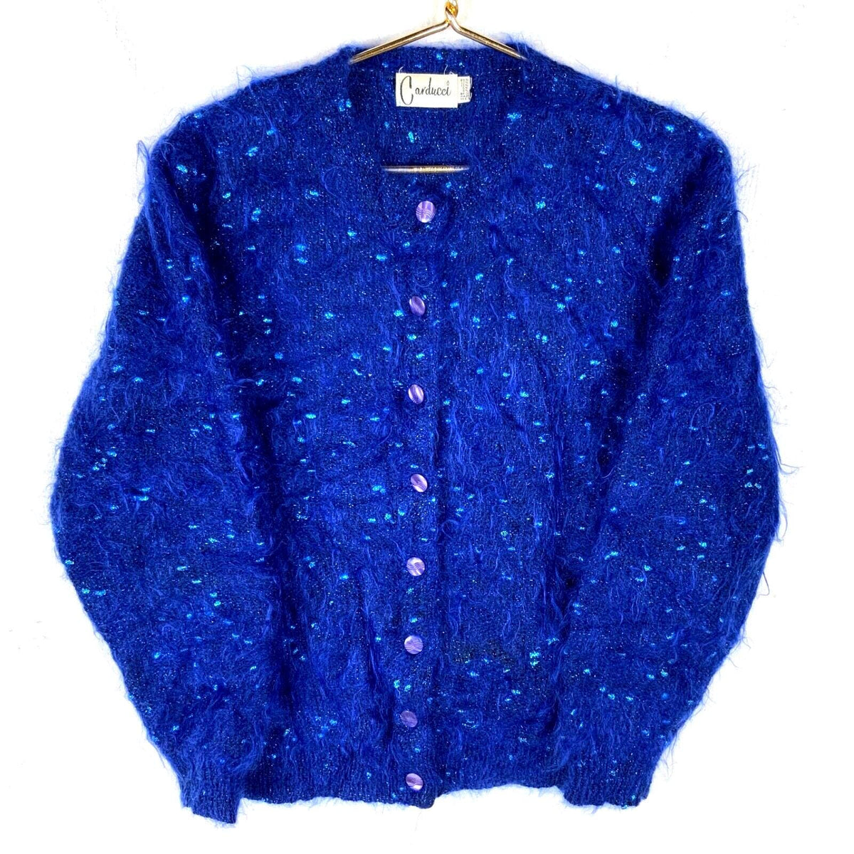 Vintage Carducci Knit Mohair Sweater Womens Small Blue Cardigan 90s Graphic Tee – Cozy Vibes · Great Gift For Fans