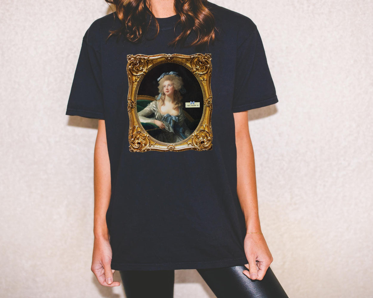 Rage Consumes Me Funny Art History Tee Shirt Madame Grand by Elisabeth Vigee Le Brun French Art History TShirt Women39s Rights Feminist Graphic Tee – Easygoing Wear · High-Quality Print