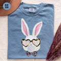 Easter Bunny With Glasses Shirt Retro Easter Bunny Shirt Womens Easter Bunny Bubble Gum Shirt Rabbit Lover Tee Graphic Tee – Warm & Stylish · Perfect For Daily Wear