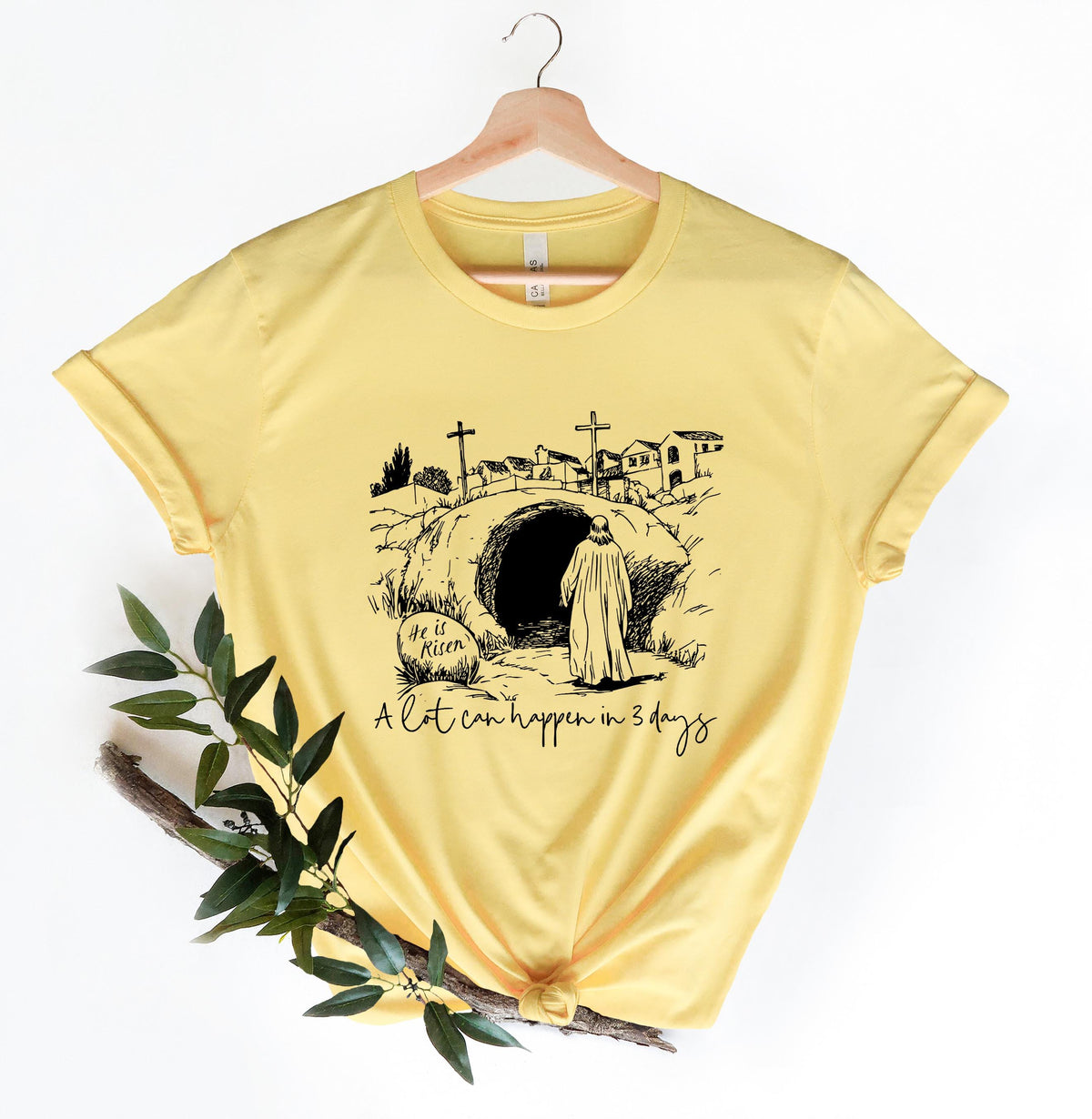 A lot can happen in 3 days SweatshirtChristian Easter SweatshirtEaster ShirtJesus SweatshirtJesus ShirtA lot can happen in 3 days Shirt Sweatshirt – Premium Graphic · Trending Graphic Apparel