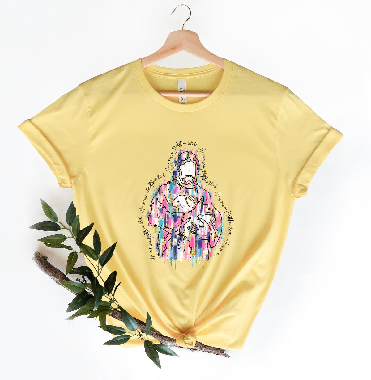 Easter Jesus Shirt Brush Stroke Jesus Shirt He Is Risen Tee Easter Jesus Lover Shirt Religious Shirt Christian Shirt Bible Verse Shirt Graphic Tee – Fan Favorite · Trending Graphic Apparel
