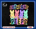 Custom Easter Grandma39s Peeps Png Mama39s Nana39s Mimi39s Peeps Easter Day Custom Easter Png Bunny Easter Png Grandma Easter Day Shirt Png Graphic Tee – Cozy Vibes · Great Gift For Fans