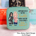 Apparently We Are Trouble When We Are Together Who Knew Jewelry Box Gift For Women Travel Jewelry Case Gift For Women Bridesmaid Proposal Graphic Tee – Fan Favorite · Must-Have Style