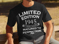 Limited Edition 1945 Vintage Quality 80th Birthday Gift 80 Years Old Gift Born In 1945 80th Birthday TShirt Sweatshirt Hoodie Hoodie – Cozy Vibes · Perfect For Daily Wear