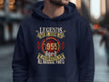 Vintage Legends Born In 1955 70th Birthday TShirt Sweatshirt Hoodie Aged 70 Years Old Mens Womens 1955 Birthday Gift Hoodie – Warm & Stylish · Must-Have Style