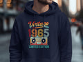 Vintage 1965 Limited Edition T Shirt Sweatshirt Hoodie 60th Birthday Gift Born in 1965 60 Years Old Retro 60th Birthday Classic 1965 Hoodie – Easygoing Wear · Perfect For Daily Wear
