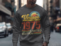 Vintage 1975 Limited Edition TShirt Sweatshirt Hoodie 50th Birthday Gift Born In 1975 50 Years Old Retro Design Hoodie – Fan Favorite · Trending Graphic Apparel