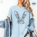 Floral Easter Bunny Shirt Happy Easter Shirt Womens Coquette Bunny Shirt Boho Rabbit Lover Gift Easter Day Outfit Graphic Tee – Easygoing Wear · Perfect For Daily Wear