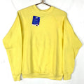 Vintage 1980s Tultex Sweatshirt Crewneck Size Medium Yellow Made In Usa New Sweatshirt – Cozy Vibes · Trending Graphic Apparel