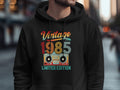 Vintage 1985 Limited Edition TShirt Gildan 5000 Sweatshirt 18000 Hoodie 18500 Retro 40th Birthday Gift 40 Years Old Born In 1985 Hoodie – Warm & Stylish · Great Gift For Fans