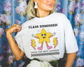 Class Dismissed Last Day of School Teacher TShirt for Second Grade Teacher or Third Grade Teaching Assistant Retro Groovy End of School T Graphic Tee – Easygoing Wear · Top Pick For Any Outfit