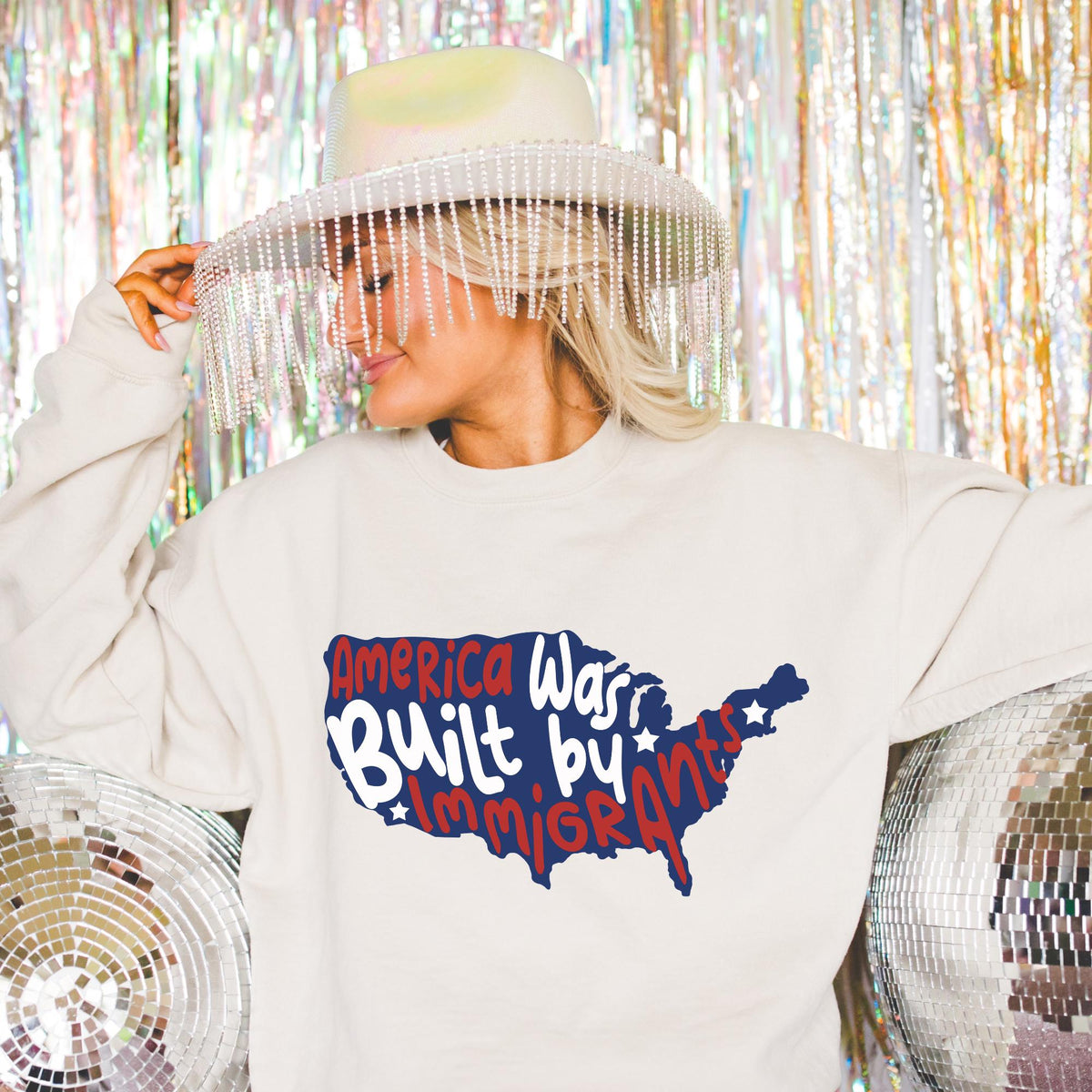 Immigrants Make America Great Anti Trump Shirt Anti Trump Sweatshirt FDT Shirt Fuck Donald Trump Liberal Shirt Left Shirt Anti Maga Sweatshirt – Premium Graphic · Great Gift For Fans