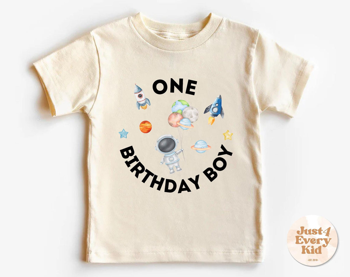 1st Birthday Boy T shirt Space Planet One Baby Bodysuit Rocket Birthday Shirt Boy One Birthday Rocket Ship Shirt Space Adventure Kids Graphic Tee – Feel-Good Design · Perfect For Daily Wear