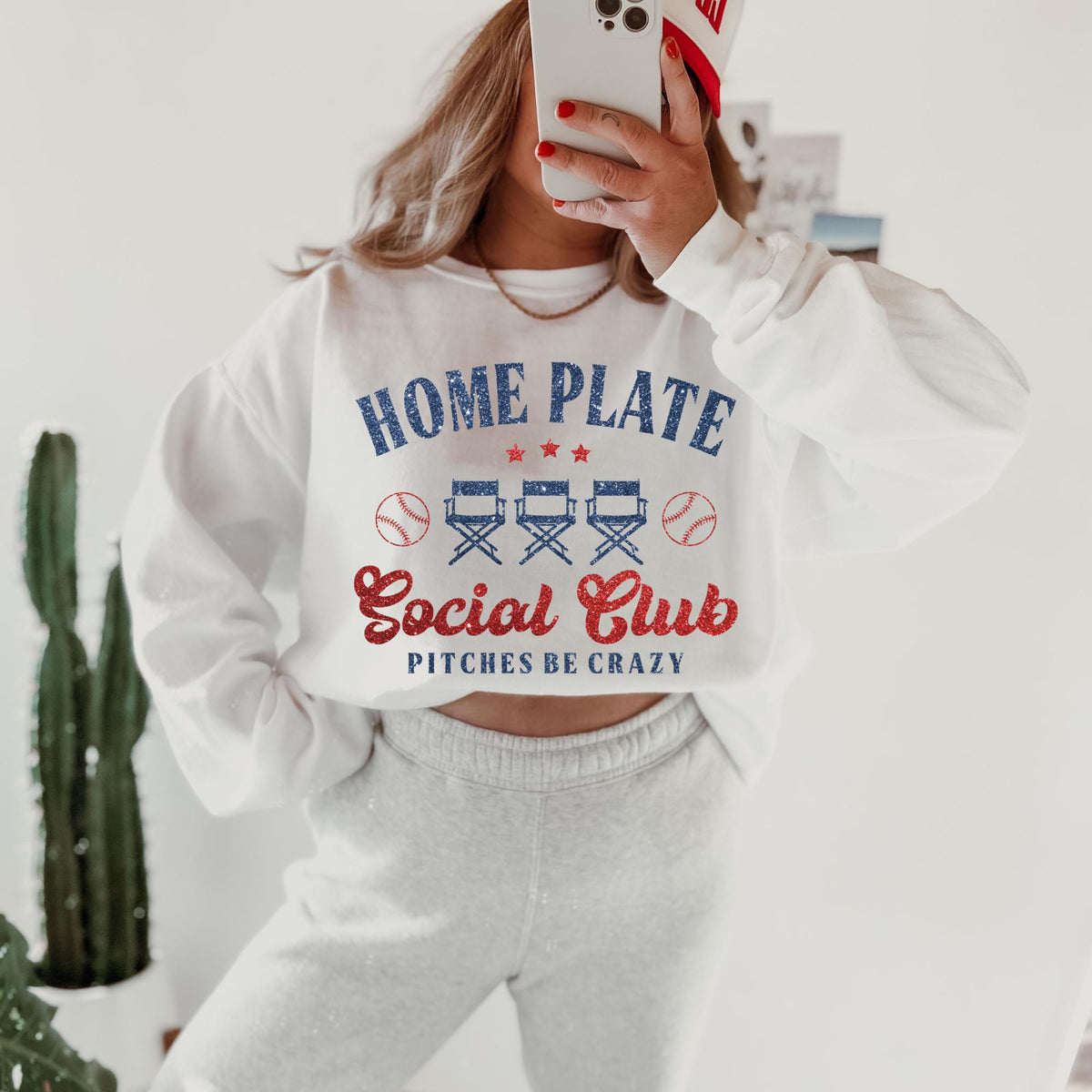 Home Plate Social Club Shirt Home Plate Social Club Sweatshirt Baseball Mama Sweatshirt Baseball Mom Sweatshirt Pitches Be Crazy Sweatshirt – Warm & Stylish · Must-Have Style
