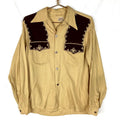 Vintage 1960s Western Rayon Shirt Small Beige Loop Collar National Shirt Shops Graphic Tee – Bold Style · Trending Graphic Apparel