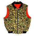Vintage 1990s Hunting Camouflage Vest Medium Full Zip Reversible Fleece Lined Graphic Tee – Cozy Vibes · Top Pick For Any Outfit