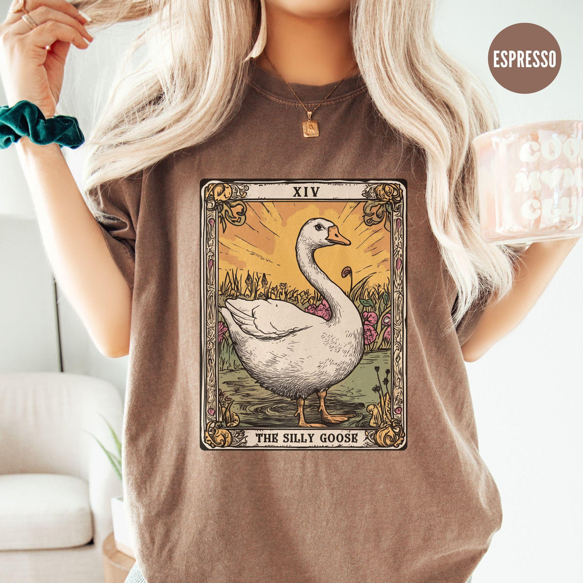 Silly Goose Shirt Tarot Card Tshirt Meme Graphic Tee Funny Goose Lover GiftSilly Goose on The Loose Tee Funny Shirt Gift Graphic Tee – Easygoing Wear · Trending Graphic Apparel
