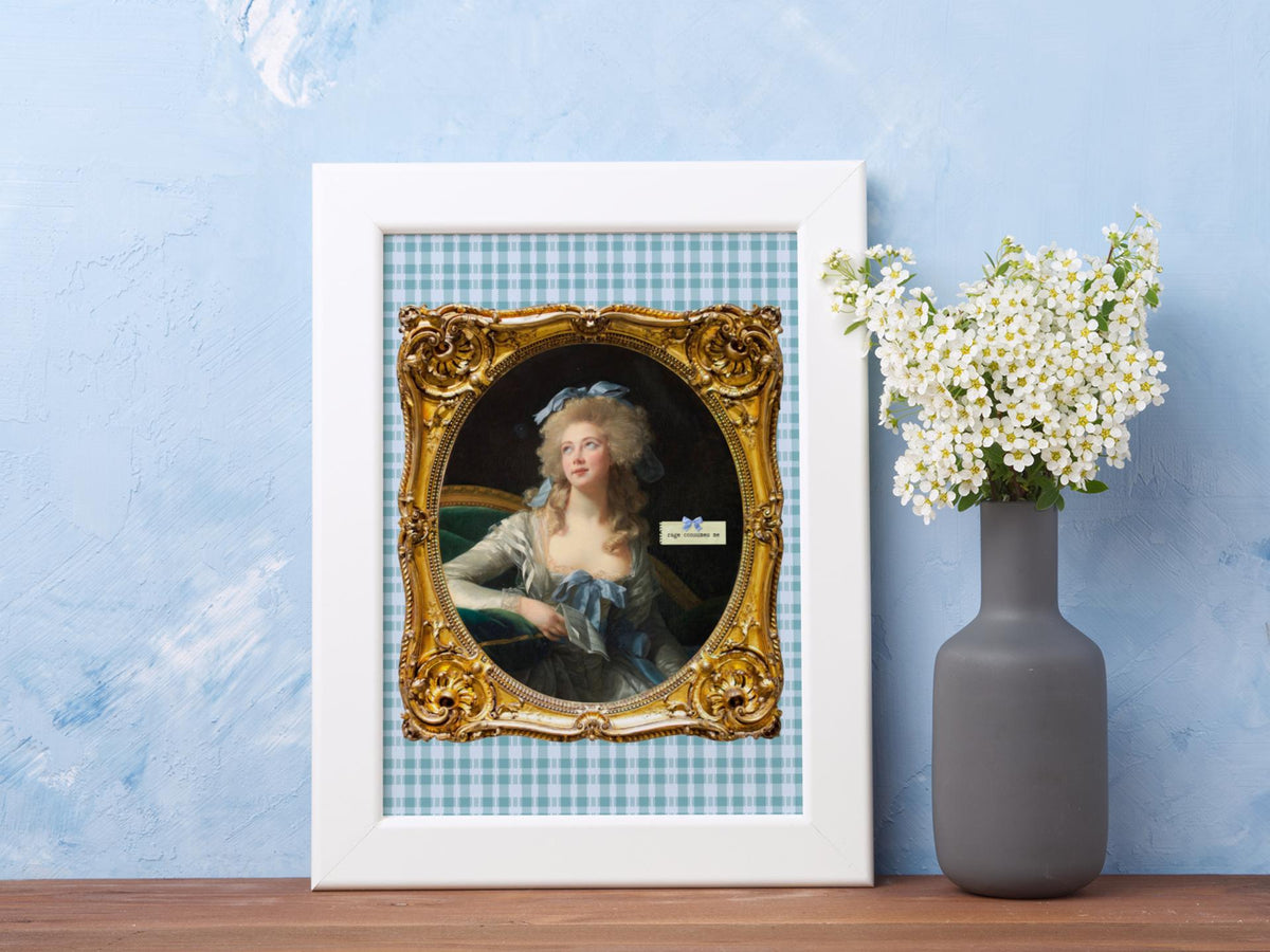 Rage Consumes Me Funny Art History Poster Print Madame Grand by Elisabeth Vigee Le Brun French Art History Gift Women39s Rights Feminist Graphic Tee – Easygoing Wear · Trending Graphic Apparel