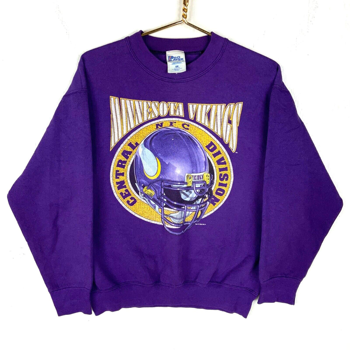 Vintage Minnesota Vikings Pro Player Sweatshirt Medium Made In Usa 1995 Nfl 90s Sweatshirt – Easygoing Wear · Perfect For Daily Wear