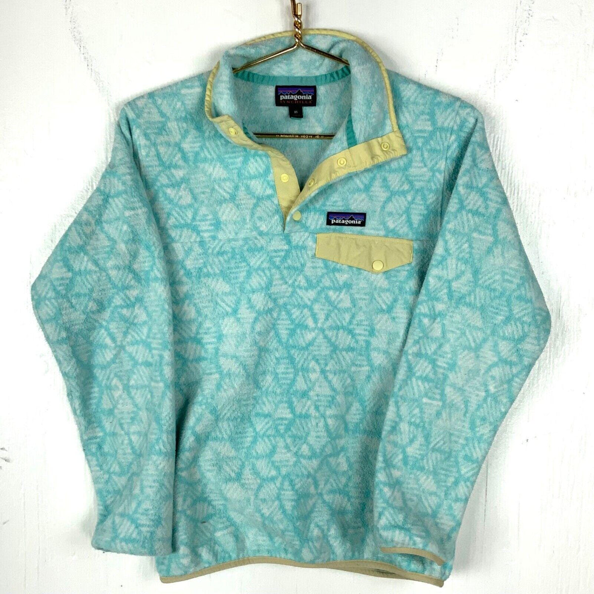Patagonia Lightweight Synchilla SnapT Fleece Sweater Jacket Womens Extra Small Graphic Tee – Cozy Vibes · Must-Have Style
