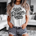 Ash Bella Canvas 3001 T Shirt Mockup Bella Canvas Ash Shirt Mockup Ash Shirt Mockup Shirt Tee Mockup Ash Tee Mockup Ash Heather Shirt Graphic Tee – Premium Graphic · High-Quality Print