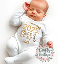 Personalised Custom Name 39Born In 202539 Baby Grow Sleep suit Gift Bib Newborn New Baby Set Announcement Printed Newborn Outfit 1078 Graphic Tee – Aesthetic Look · Top Pick For Any Outfit