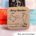 Personalised Under The Same Sky Jewelry Box Long Distance Friendship Gift Miles Apart Travel Jewelry Box Moving Away Emigration Gift Graphic Tee – Warm & Stylish · Trending Graphic Apparel