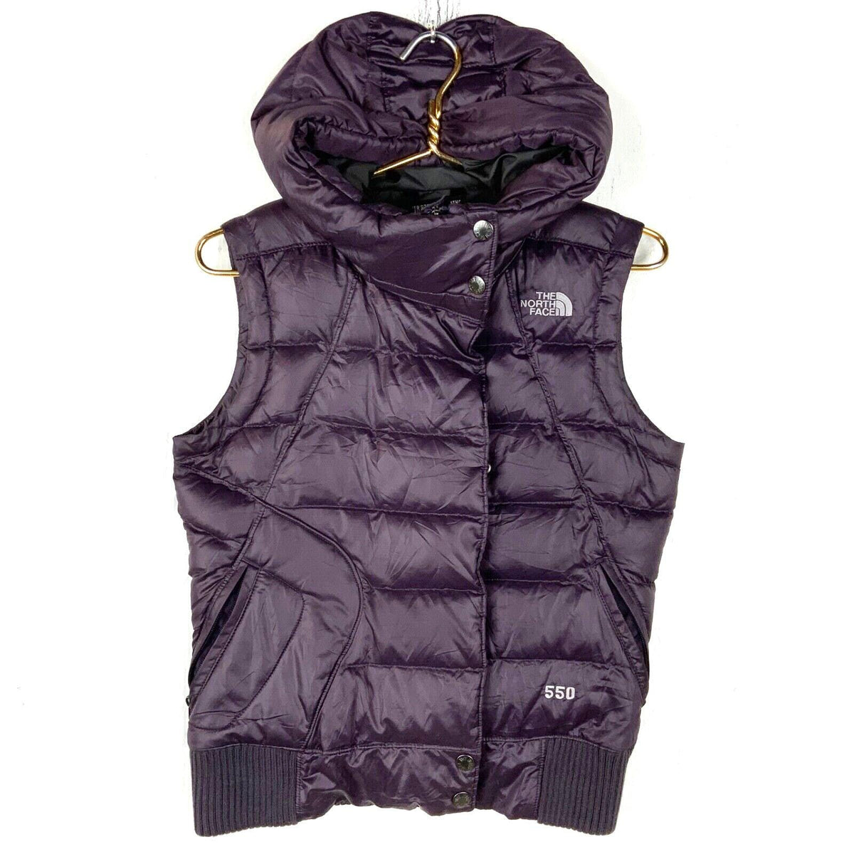 The North Face Women39s 550 Down Puffer Vest Size Small Purple Full Zip Hooded Graphic Tee – Feel-Good Design · Perfect For Daily Wear