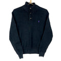 Polo Ralph Lauren Knit Sweater Medium Black Henley Pullover 90s Graphic Tee – Premium Graphic · Perfect For Daily Wear