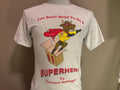 Vintage 2000s You Dont Need To Be A Super Hero To Prevent Damages Safety Awareness Tshirt S Graphic Tee – Cozy Vibes · Top Pick For Any Outfit
