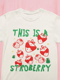 Unhinged Strawberry TShirt This is a Stroberry Funny Saying TShirt for Gardener Vegetarian Who Loves Strawberries Silly and Cute Tee Graphic Tee – Bold Style · High-Quality Print