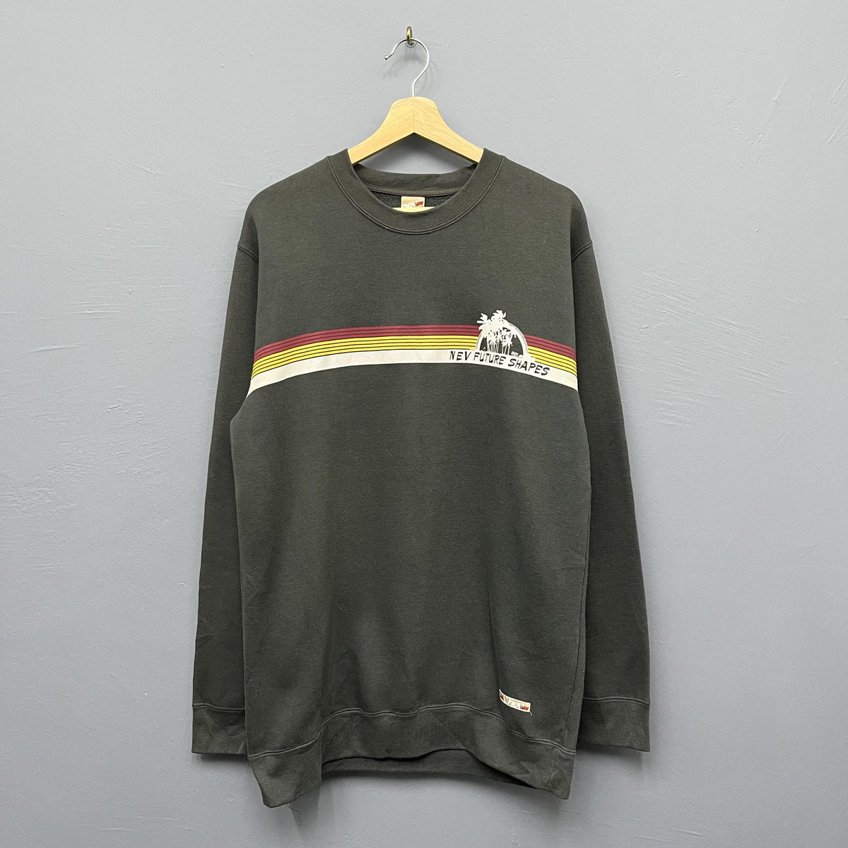 Nev Surf Crewneck Sweatshirt Size Medium Sweatshirt – Premium Graphic · High-Quality Print