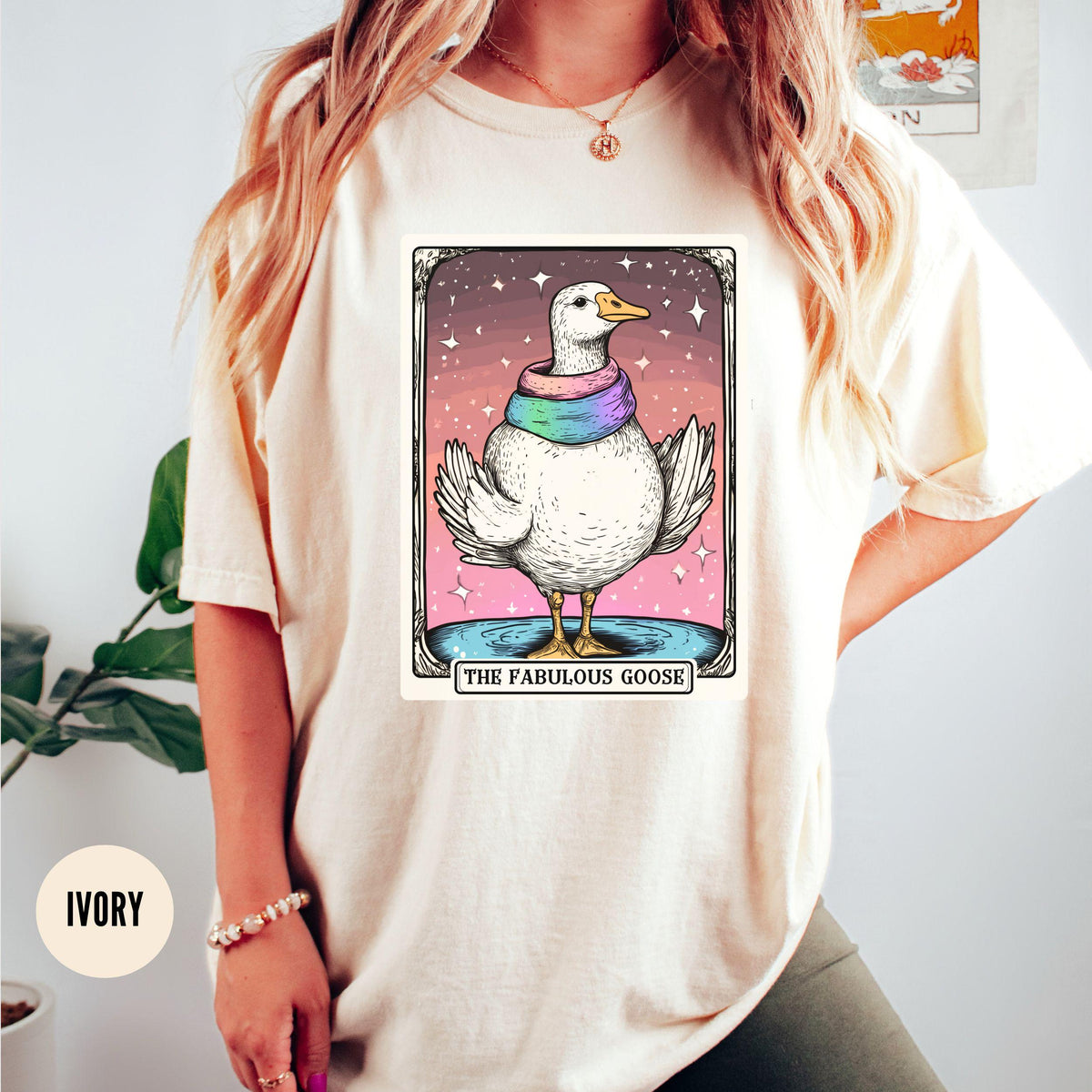 Subtle Pride Silly Goose Shirt LGBTQ Tarot Card Tshirt Funny Queer Gift Rainbow Gay TShirt Gay Lesbian Trans Ally Tee Graphic Tee – Aesthetic Look · Perfect For Daily Wear