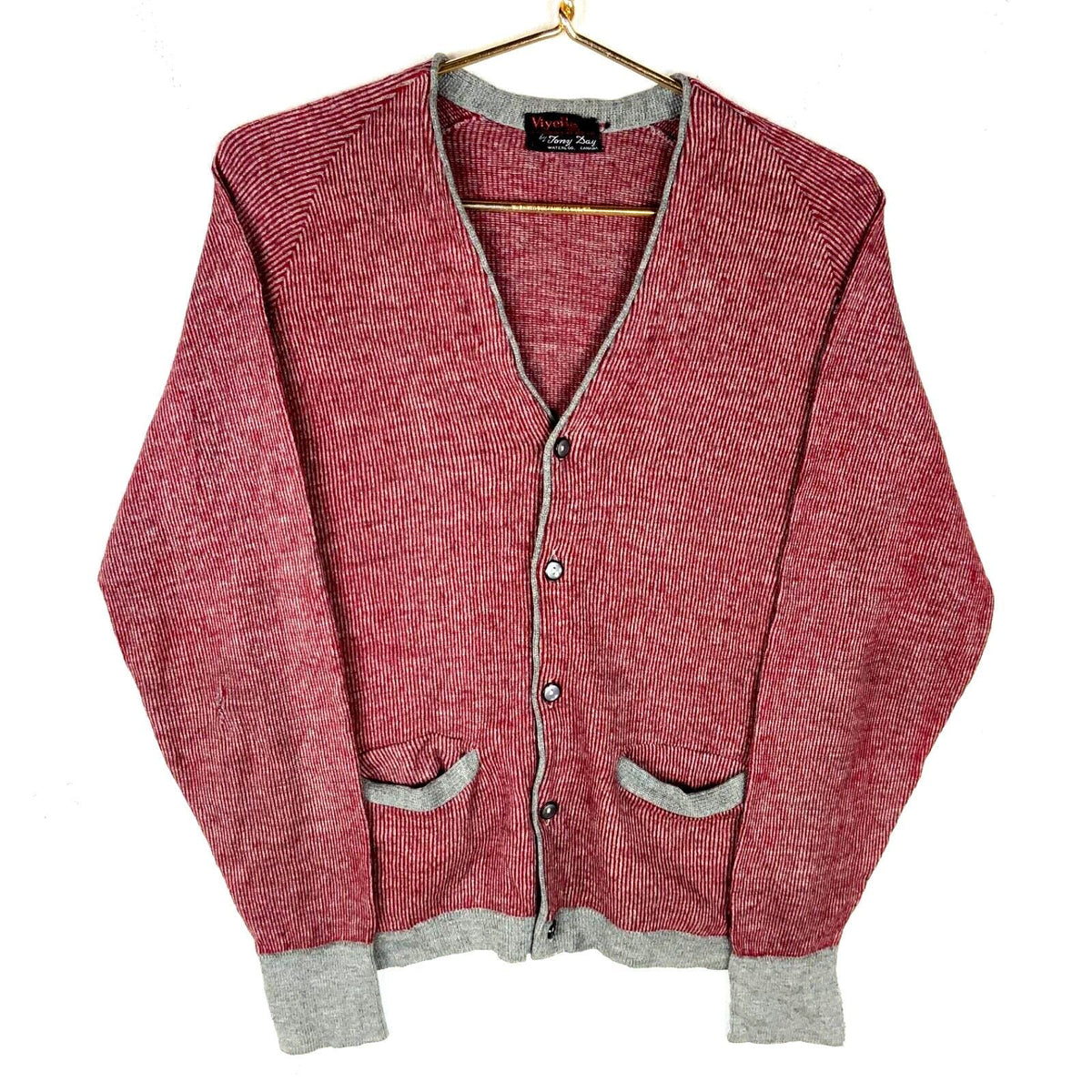 Vintage Grandpa Knit Sweater XS Red Cardigan Made In Canada 80s Graphic Tee – Cozy Vibes · Great Gift For Fans
