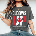 Elbows Up Canada True North Strong and Free Canadian Hockey Culture Proud Canadian Shirt Not for Sale Never 51st State Graphic Tee – Bold Style · High-Quality Print