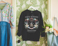 Raccoon Bookish Sweatshirt Feral Readers Social Club Cozy Goblincore Shirt Animal Lover who Reads Romance Reader or Librarian Crewneck Sweatshirt – Warm & Stylish · Must-Have Style