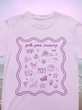 Girls Gone Cruising Y2K Aesthetic Doodle Line Art Tee Shirt Cute Matching Shirts for Cruise with Friends Girls Mother Daughter Trip Graphic Tee – Easygoing Wear · Must-Have Style