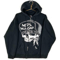 Y2K Metal Mulisha Sweatshirt Hoodie Medium Black Full Zip Motocross Grunge Hoodie – Aesthetic Look · Top Pick For Any Outfit