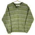 Vintage Northern Reflection Knit Sweater Womens Large Collared Pattern 90s Graphic Tee – Premium Graphic · Top Pick For Any Outfit