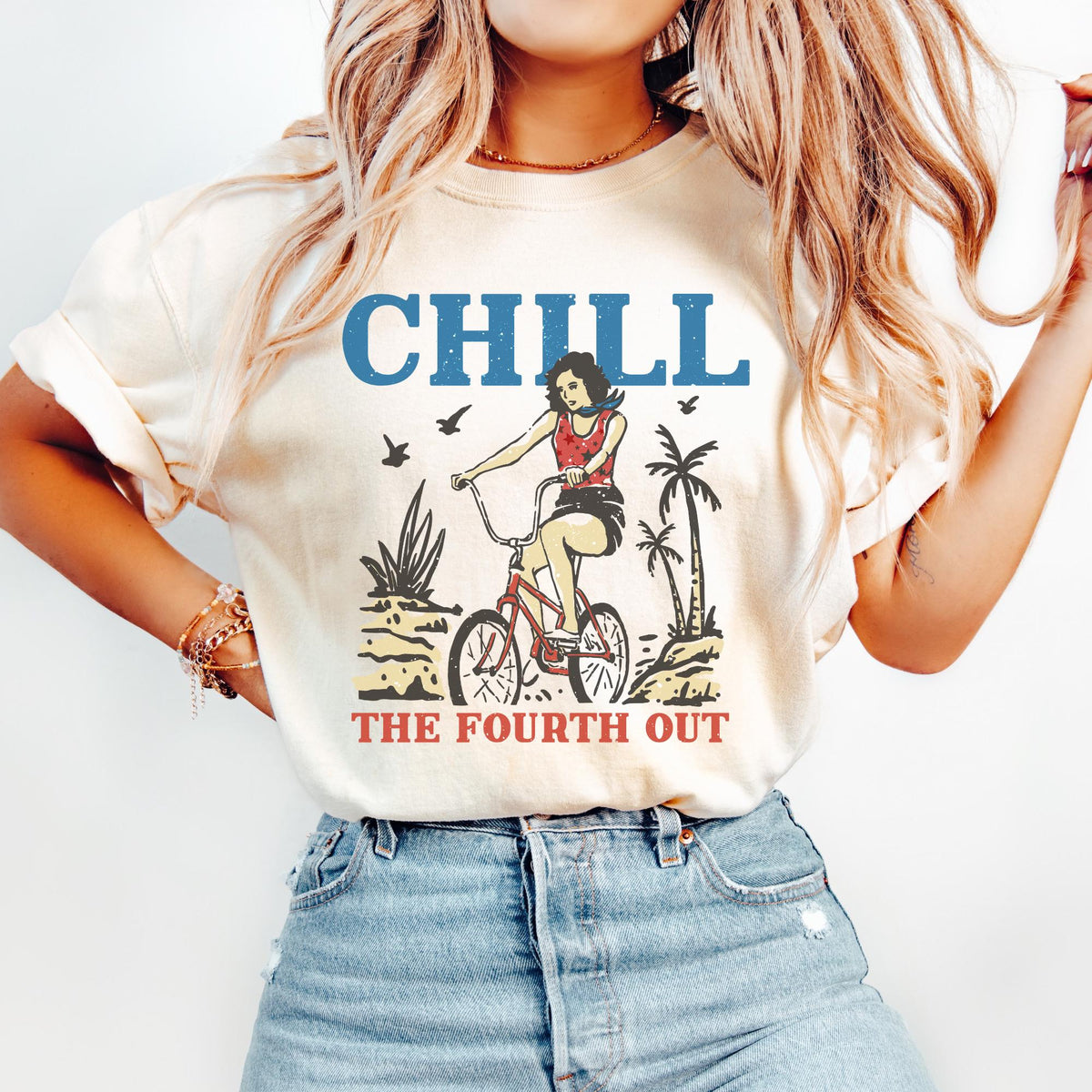 Chill the 4th Out Shirt Retro July 4th Shirt July 4th Tee Independence Day Shirt 4th of July Party TShirt Trendy Usa Celebration Shirt Graphic Tee – Cozy Vibes · Must-Have Style
